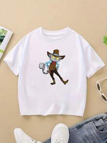 Tween Girls T-Shirts - White - View 1