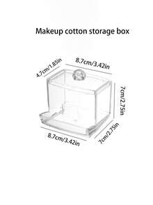 附蓋化妝刷收納架 360°旋轉防塵 ABS 材質收納盒 3格滑蓋牙刷架 防滑底座 多功能省空間收納架 可收納化妝刷、牙膏等 適用於梳妝台、浴室、居家、宿舍、公寓 - 多款式 - 查看 12
