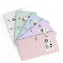 Pocket Photo Album For Instant Camera Photos, 3-Inch Picture Storage Book For Stamps, Tickets And Cards, Compatible With Fujifilm Mini 12/11/9, Travel Memory Collection Album, Scrapbook Organizer, Wedding And Gift Keepsake Storage - Multiple Styles - View 6
