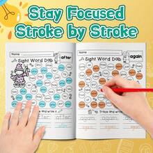 Alphabet Review Learning Notebook – Mixed Letter Identification And Practice Pages Back To School - Alphabet Practice - View 5