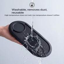 Multifunctional Car Non-Slip Mat With 360° Rotating Phone Holder – 3-In-1 Car Non-Slip Mat, Dashboard Mat Non-Slip Pad For Car Dashboard Storage Of Fashion Glasses, Keys, Car Navigation Holder, Phone Holder For Car, Multifunctional Non-Slip Mat For Small Cars - Multiple Styles - View 4