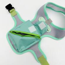 狗狗牽繩背心胸背帶，適用泰迪、柴犬、小型與中型犬，防逃脫胸背帶，適合戶外散步 - 彩色 - 查看 7