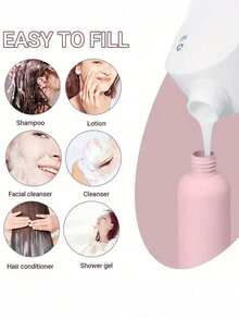 Refillable Squeeze Bottle, Portable Travel Dispenser Bottle, Suitable For Carrying Shampoo, Conditioner, Body Wash, Suitable For Various Lotions, Suitable For Travel And Vacation, Bathroom Supplies, Body Wash Bottle - Multicolor - View 2