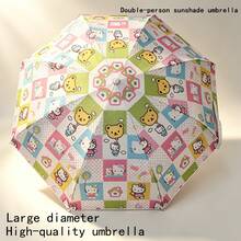 MINISO X Hello Kitty 奢华限量版雨伞，自动折叠透明雨伞，加固耐用，防风防水，高端美学，专属设计，情侣、周年纪念日及特殊场合的贴心礼物 - kitty系列 - 查看 28