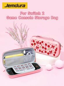 Lezhan, Compatible With Switch 2nd Generation Protective Case (2025), Red Heart Cherry Protective Shell, Compatible With Switch 2/Switch NS/Switch OLED/Lite, Compatible With Switch Game Console Accessories, Full Set, Storage Bag, Dock Shell With Card Slot, Best Gift Compatible With Switch Players - Multicolor - View 12