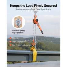 Lifting Tools & Accessories - 1.5 T, Elevación De 6 M - View 3
