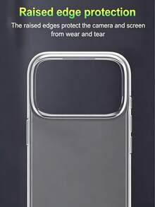 3pcs Ultra-Thin Transparent High-Definition Phone Case, Compatible With Apple 17 Air 17Pro 17 Pro Max 16 15 14 13 12 11 Pro Max Plus, Crystal Clear Hard Shockproof Shell - 3-piece Pack - View 3