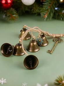 1/2 Pieces Witch Bells For Door Knob For Protection Handmade /Decorative Door Hanging Bell Witch Wind Chimes For Boho Home Room Decor, Halloween Decor, Fall Decor, Room Decor (Bees/Sun) - Multicolor - View 8