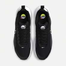 Nike 男式 Air Max Nuaxis 运动鞋，训练缓震跑步鞋 - 黑與白 - 查看 8