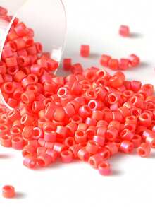 Japan DB 10g 11/0 Delica Beads, Frosted Color Glass Seed Bead, Multicolor DIY Beads For Jewelry Making - Frosted - View 64
