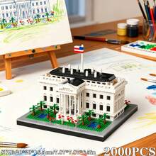 Multiple World Landmark Building Model Assembly Building Block Toy Sets, Sydney Opera House, Dubai Skyline, Leaning Tower Of Pisa Miniature Building Blocks Fun Assembly Display, Suitable For Desktop Decoration/Gifts 1400pcs/5896pcs/3265pcs/5000pcs/2000pcs - Multicolor - View 11