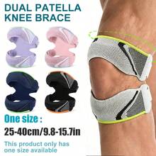 1 pieza Manga de soporte de rodilla ajustable unisex, adecuada para correr, senderismo, fitness, ciclismo y entrenamiento al aire libre - Multicolor - Ver 5
