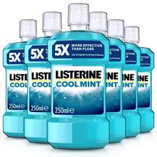 Listerine Cool Mint Daily Mouthwash 250ml - Pack Of 6 - Mint - View 2