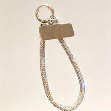 Universal Phone Lanyard, Long Neck & Shoulder Strap Design, Specially Designed For Women, With Pearl Pickup Chain - Multicolor - View 5