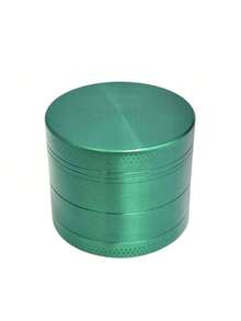 1/2pcs Portable Metal Grinder, Tool Grinder, Cute Design, Better Grip, Kitchen Essential, Cute Aluminum Alloy, Travel Essential, Camping, Durable Metal Grinding Bed, With Anti-Slip Knurled Cap - Multicolor - View 3