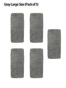 (10pcs/5pcs/3pcs/1pc) Reusable Mop Pads/High Quality/Durable/High Absorbency/Suitable For Wet & Dry Use, Mop, Floor Cleaning, Mop Head, Cleaning, Household Cleaning Supplies, Floor Cleaning, Mop Head Replacement, Washable, Floor Mop - Extra Large Gray Mop Cloth - View 15