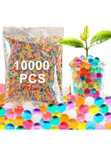 隨機顏色 25g/包 約 5000 顆水凝膠珠，適用於花瓶填充與 DIY 手作，完美用於婚禮中心裝飾、感恩節與聖誕節裝飾、水培與花藝布置 - 彩色 - 查看 2
