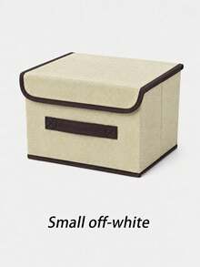 Universal Car Trunk Organizer Box, Foldable Fabric Storage Bin, Non-Woven Large Capacity Clothing Storage Box - A - View 11