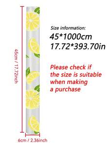 1 Roll Lemon Pattern Shelf Liner, Polka Dot Cabinet Liner, Flat Non-Slip Effect, Non-Adhesive Drawer Mat, EVA Waterproof Refrigerator Liner, Easy To Cut Cabinet Liner, Suitable For Shelves, Tables, Cabinets, Kitchen And Shelf Mats. - View 13