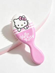 SANRIO 1pc Mini Air Cushion Cartoon Printed Comb, Cute Printed Comb, Suitable For Any Hair Type, Portable And Compact Air Cushion Comb For Travel - Multicolor - View 6