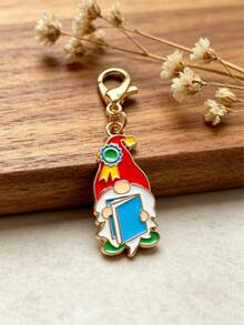 10/20pcs Back To School Keychain Set, Suitable For Boys And Girls, Perfect For Students' First Day Of School, Comes With Blessing Cards, Collectible Decoration, Ideal For Classroom Rewards And School Party Favor Bag Fillers (Random Styles) - Multicolor - View 6