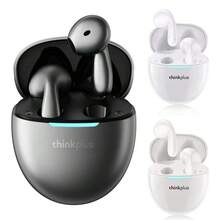 Earphone Nirkabel Lenovo LP48 TWS Original Bluetooth 5.4 Headset Setengah In-Ear Peredam Kebisingan - View 1