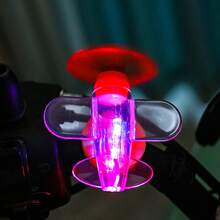 風力發光飛機裝飾品 LED 發光風車裝飾貼紙，適用於汽車、摩托車和電動自行車 - 彩色 - 查看 4