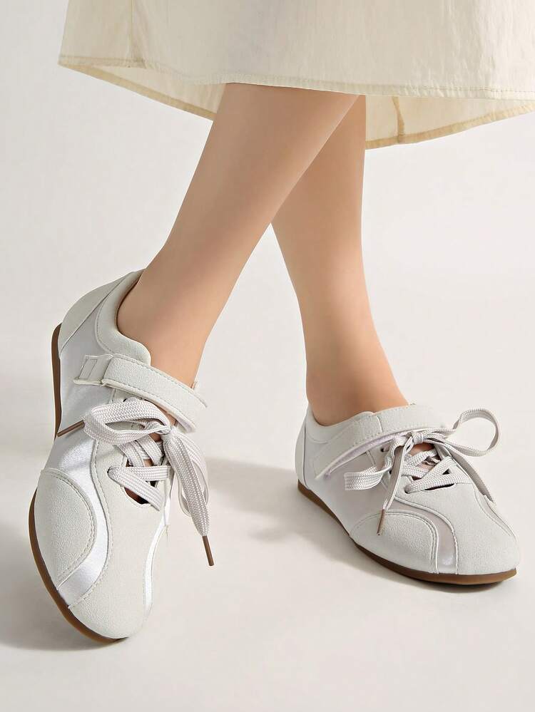 2026 Spring/Summer New Women's Bow Decor Ballet Flats - Silver - View 6