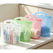 [Capacity Cosmetics Bag] Large Silicone Cosmetic Organizer Bag | Portable, Unscented, Multi-Functional Storage For Lipsticks, Makeup Brushes, Perfume,Silicone Sealing Bag,Makeup Organizer,Room Decor - Multicolor - View 11