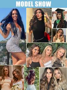 JIAMEISI Clip In Hair Extensions Real Human Hair, Remy Human Hair Extensions Double Weft With Lace 70g 7pcs, Natural Straight Clip Ins For Women,#2 Dark Brown - S2 - View 10