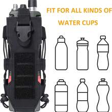 Tactical Molle Water Bottle Pouch, Water Bottle Sleeve, Outdoor Camping Hunting Drawstring Water Bottle Holder Storage Bag - Multicolor - View 6