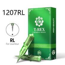 T-REX 紋身針盒 20入 一次性矽膠專業消毒圓墊 兼容針式紋身機手柄 - 綠色 - 查看 11
