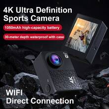 Reletech New I5 Series Sports Camera WIFI Digital Camera Outdoor Diving DV 3C Digital Cross-Border Anti Shake Waterproof 4K1080P - View 11