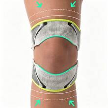 1 pieza Manga de soporte de rodilla ajustable unisex, adecuada para correr, senderismo, fitness, ciclismo y entrenamiento al aire libre - Multicolor - Ver 7