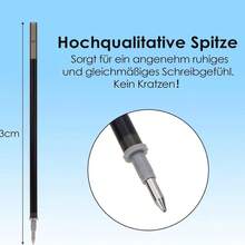 2026 Back To School Season 13cm Erasable Pen Refill, Friction Erasable Pen, Colorful 0.7mm Writing Refill - 13cm 0.7mm - View 4