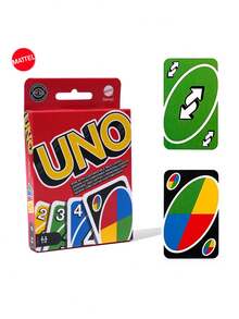 Mattel 1PC UNO Officially Licensed Board Games UNO Card Classic Colour & Number Matching Card Transformers Card Fun Game For Family And Friends 112 Cards Customizable & Erasable Wild Special Action Cards Included Gift Suitable For Birthday Party Christmas - Red - View 8