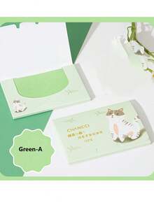 100 Sheets/Box Portable Travel Oil Control Facial Wipes, Travel Essential, Portable And Easy To Use, Simple And Elegant Packaging Design, Exquisite And Cute. - A - View 4