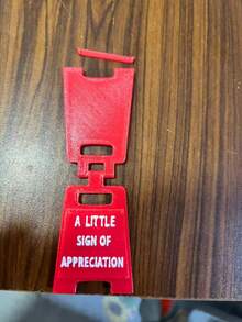 1/3/5pcs 3D Printed Mini "I Love You" Sign Valentine's Day Gift Desktop Decor - Multicolor - View 11