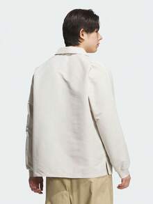 Adidas Originals 男士 RUGBY POLO 針織領長袖衫 TKH4517 - 米色 - 查看 3