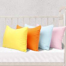 2 Pack Toddler Pillowcases 14*20 Inch  Brushed Microfiber Envelope Closure Soft Wrinkle Resistant Kids Pillow Covers(Pillow Insert Not Included) - Purple - View 4