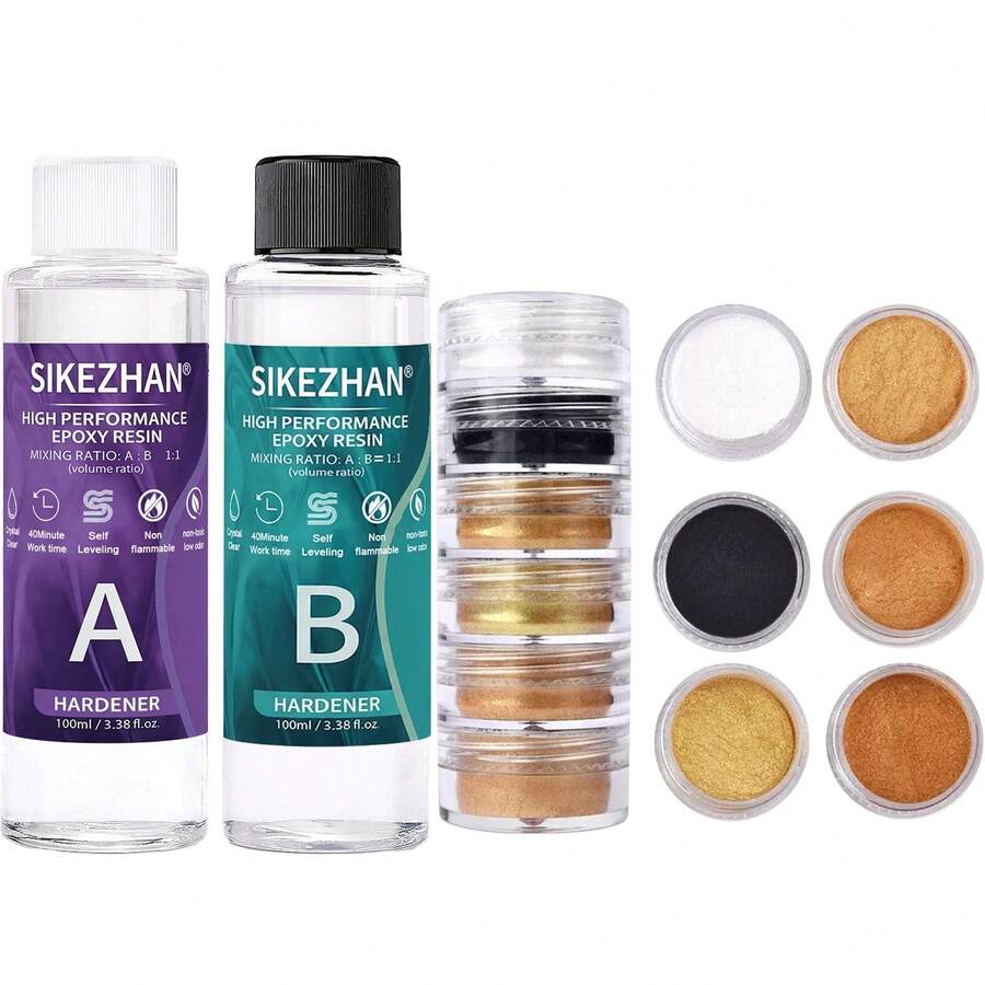 Metal-Filled Epoxy Resin - AB Glue200ml-group F - View 1