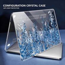 2件裝透明硬質PC MacBook保護殼，防滑矽膠腳墊、鏤空散熱孔、全包防震筆電保護套，相容 13 Neo/13.3 Air/13.3 Pro/13.6 Air/14.2 Pro/15 Air/16.2 Pro - 查看 5