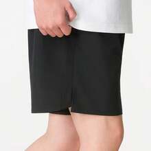 Nike Dri-FIT 速乾男款跑步訓練短褲 梭織運動百慕達短褲 - 黑色 - 查看 6