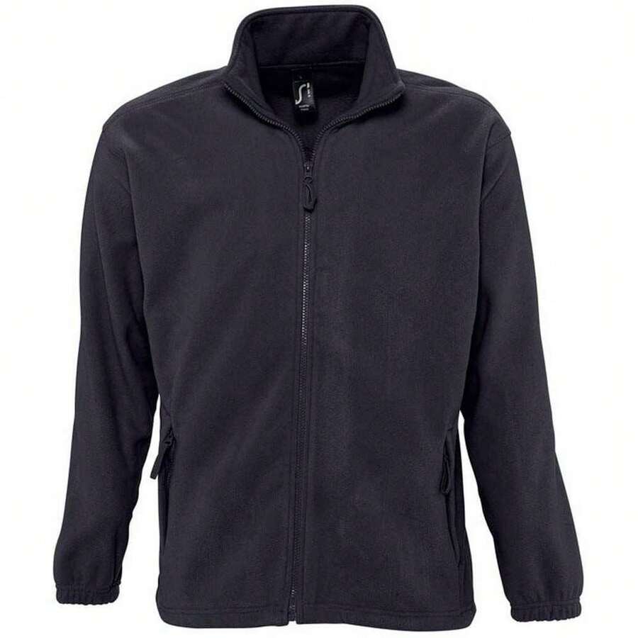 SOLS Unisex Adult North Fleece Jacket - Charcoal Grey Solid - View 1