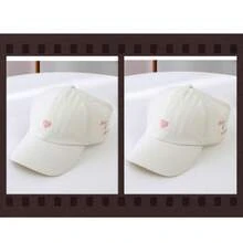 2 Peças Boné de Beisebol com Rabo de Cavalo para Mulheres, Boné Casual com Coque Desarrumado, Boné Pontiagudo Leve, Chapéu de Sol da Moda, Adequado para Esportes ao Ar Livre e Uso Casual Diário - boné preto - Visão 3