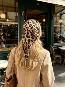 1 Estampado de leopardo oscuro