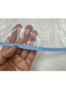 1/5件透明防水雨帽，實用可重複使用材質，保護頭髮女性雨帽頭罩，耐用髮型保護雨帽 - 雨帽 - 查看 7