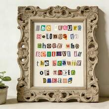 8/4/1pc Vintage Magazine Letter Stickers, Ransom Letter Scrapbook Sticker Set, Decorative Planner Letter Stickers, Suitable For Scrapbooking, Junk Journal, DIY Crafts, Laptop, Water Bottle And Planner Decoration, Back To School, New Year, Graduation Gift - Multicolor - View 5