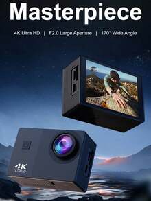 Reletech New I5 Series Sports Camera WIFI Digital Camera Outdoor Diving DV 3C Digital Cross-Border Anti Shake Waterproof 4K1080P - View 5