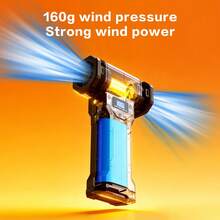 110,000RPM 強力高速無線電動吹風機除塵器，160g 氣壓，內建 LED 燈，4 段可調速，多種噴嘴適用於不同場景，適合電腦/汽車/居家清潔 - 標準版 - 查看 8